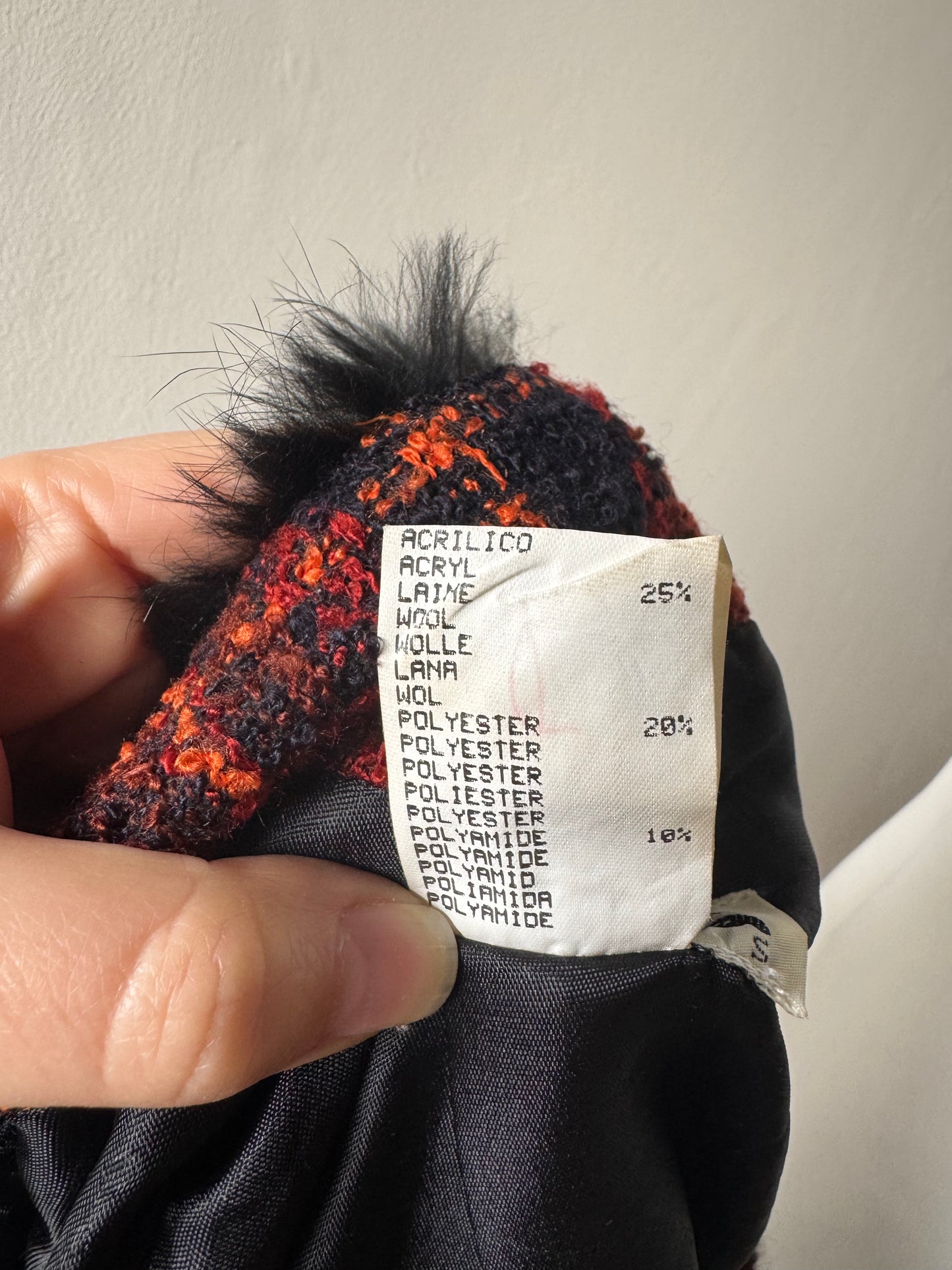 Vintage AMNESIA PARIS wool blazer