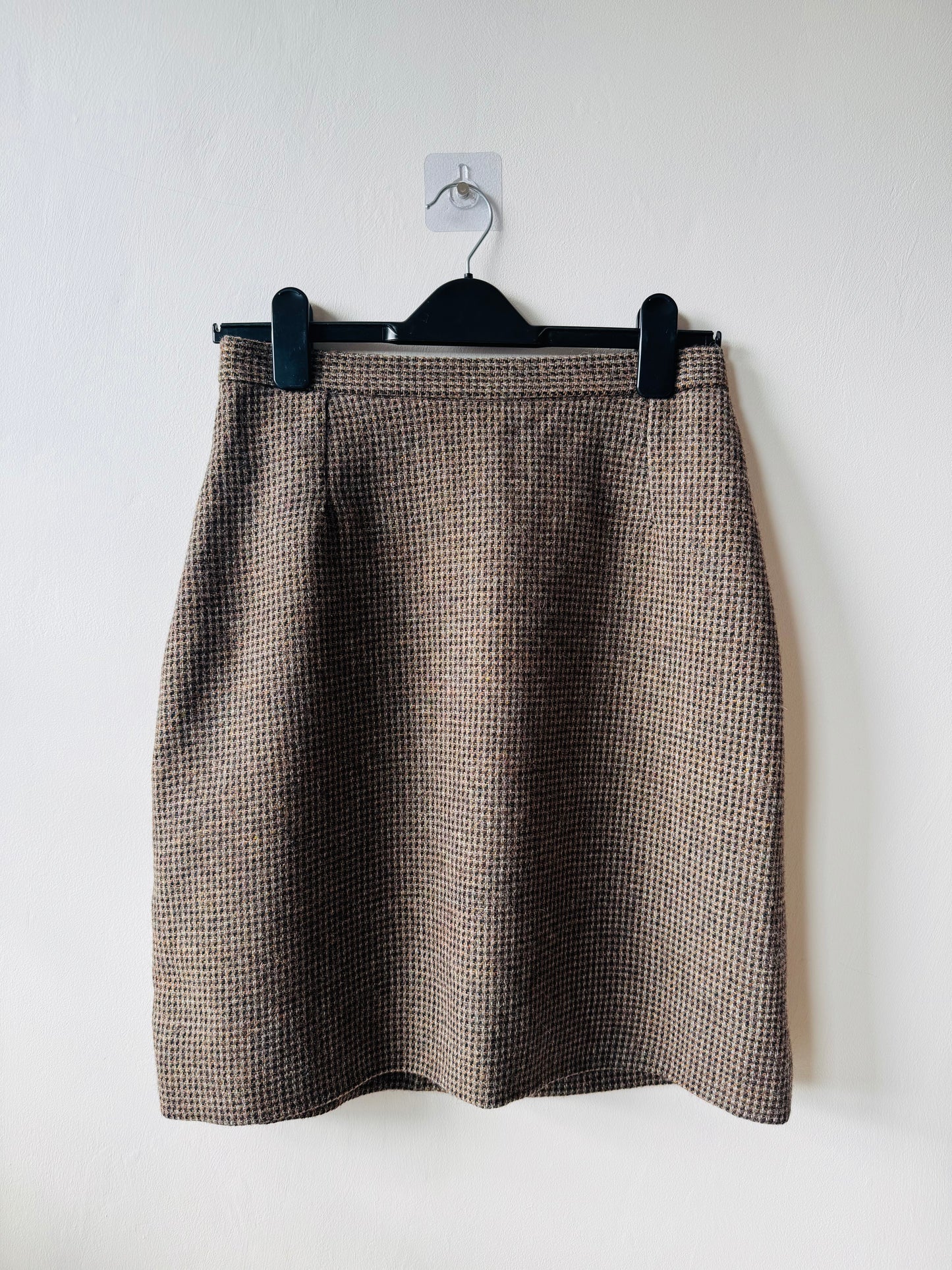 VINTAGE TWEED WOOL SKIRT