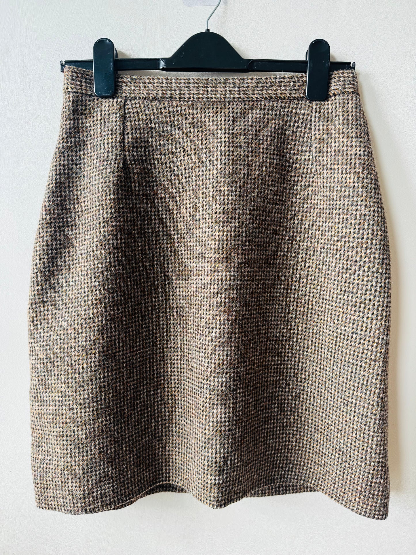 VINTAGE TWEED WOOL SKIRT