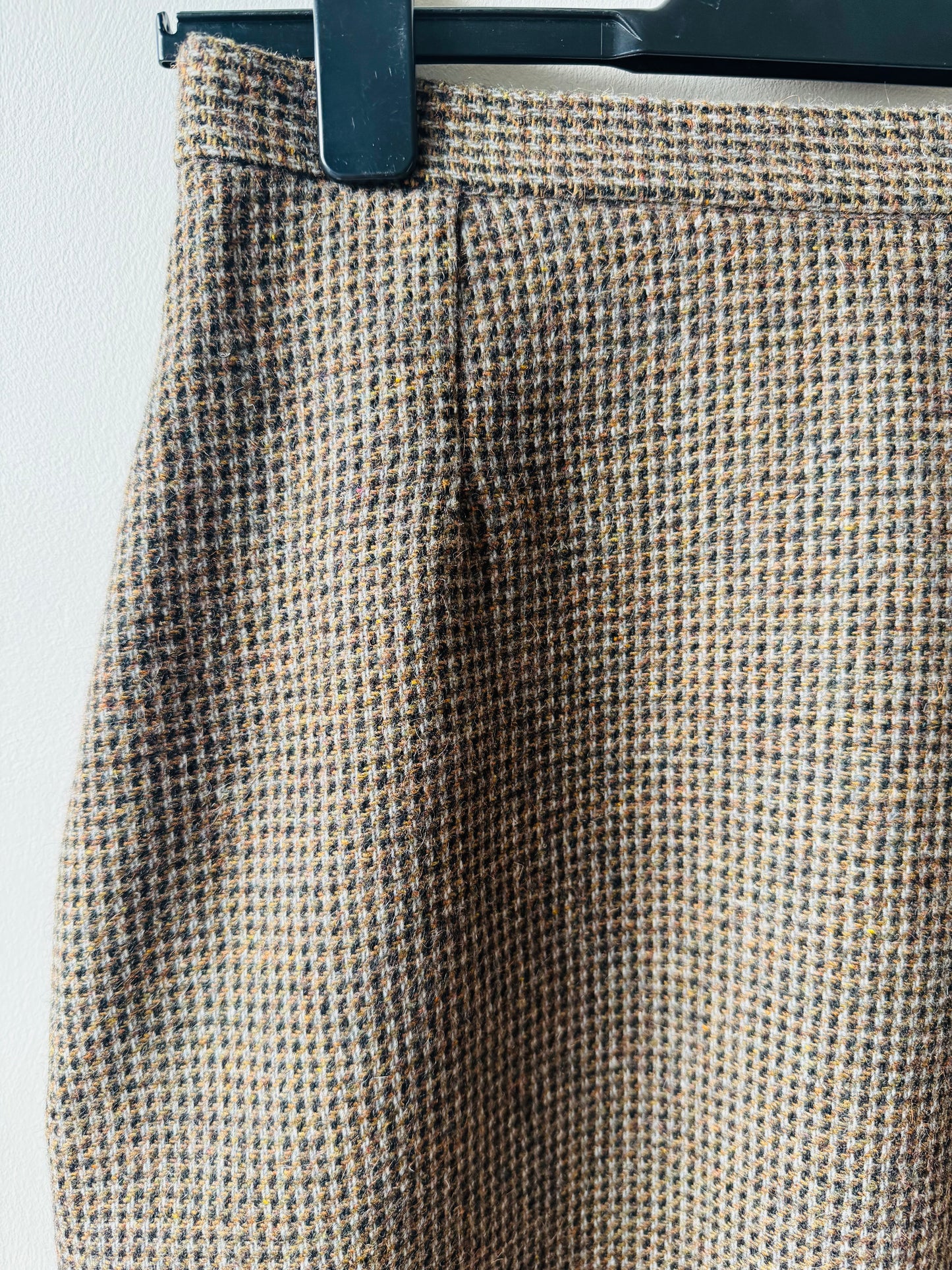 VINTAGE TWEED WOOL SKIRT