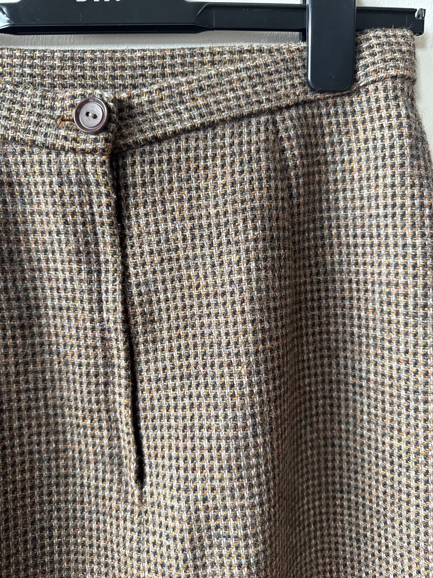 VINTAGE TWEED WOOL SKIRT