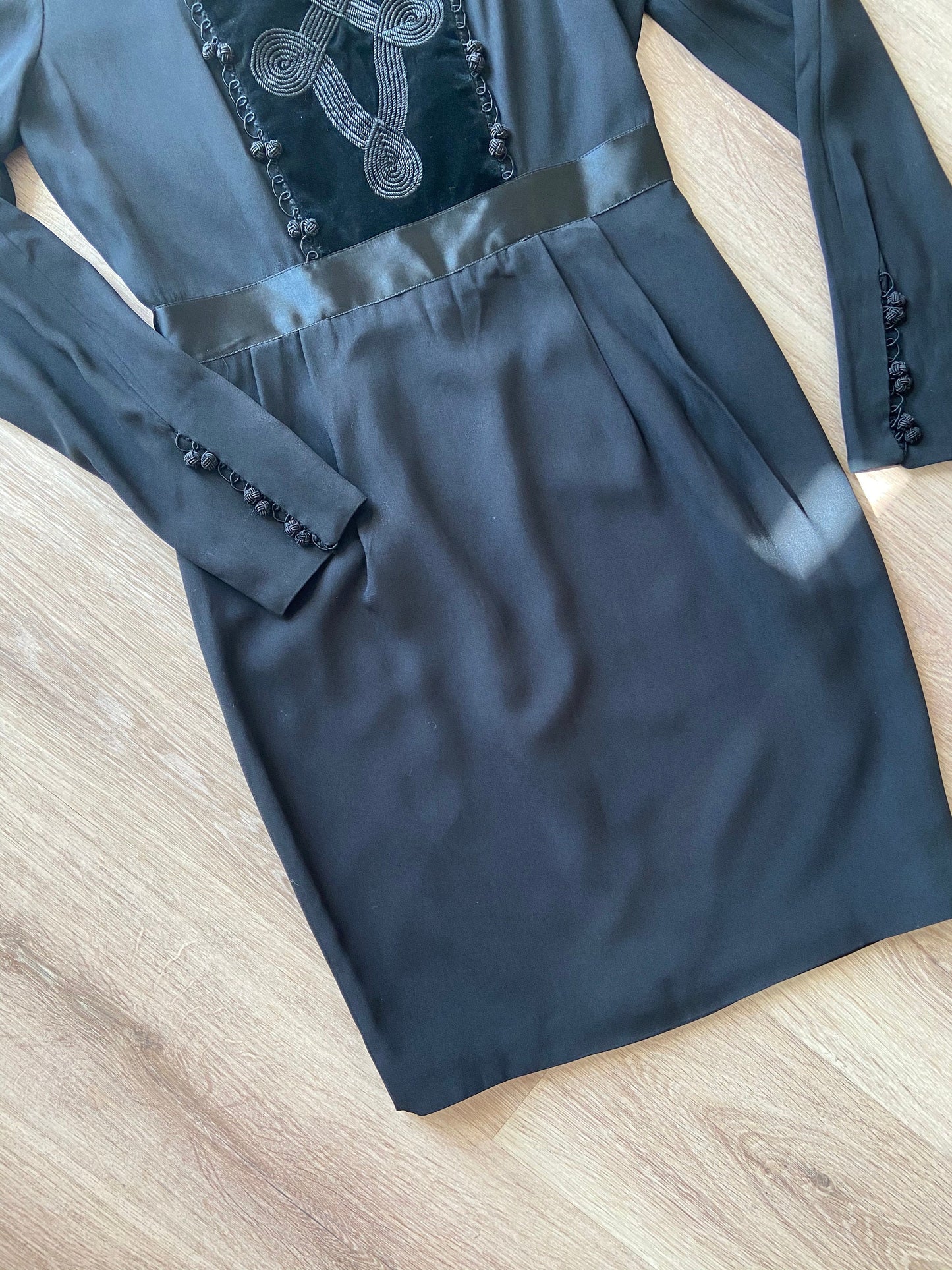 Vintage 90s BLACK DRESS