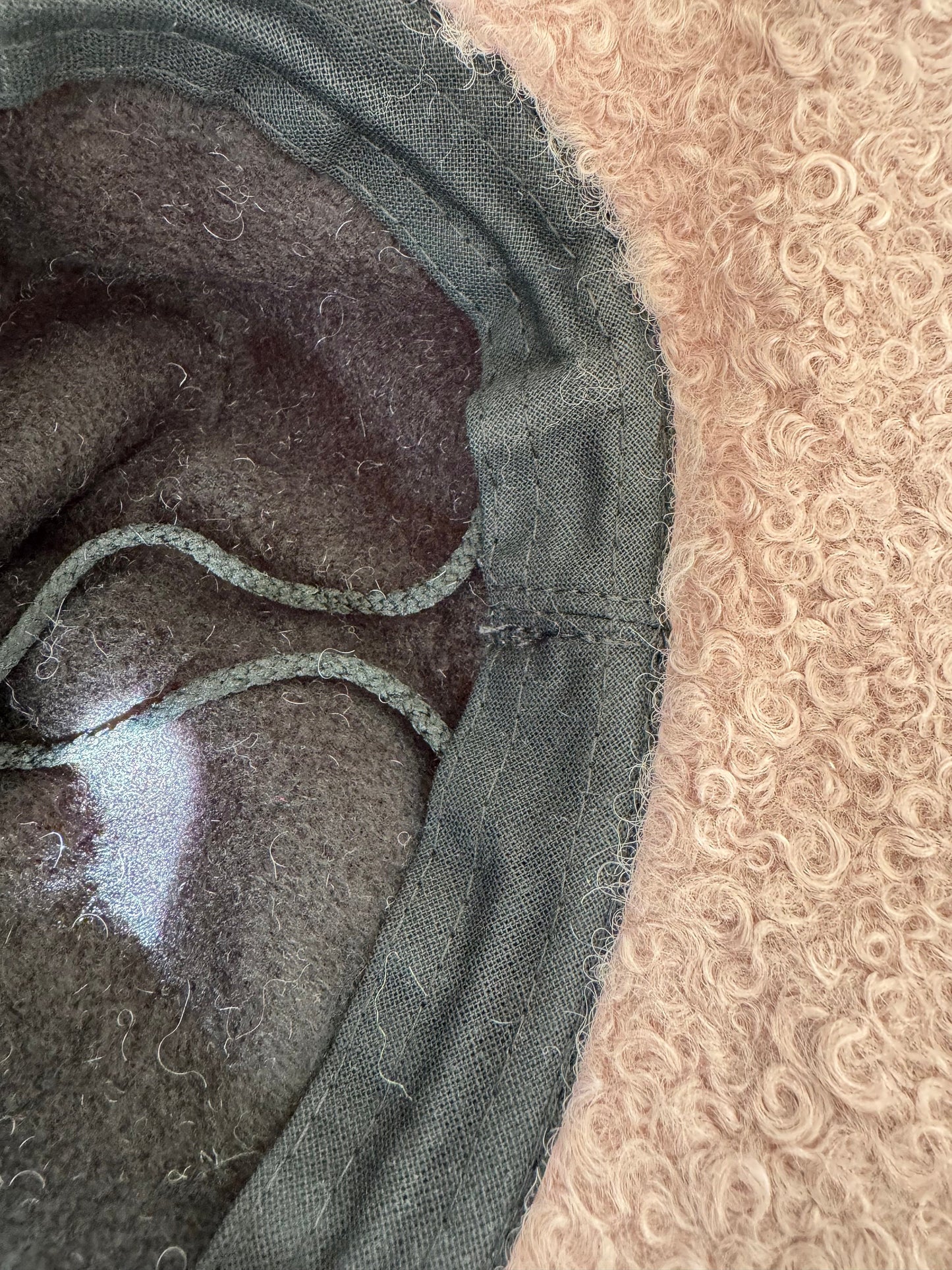 DUSTY ROSE PANAMA HAT