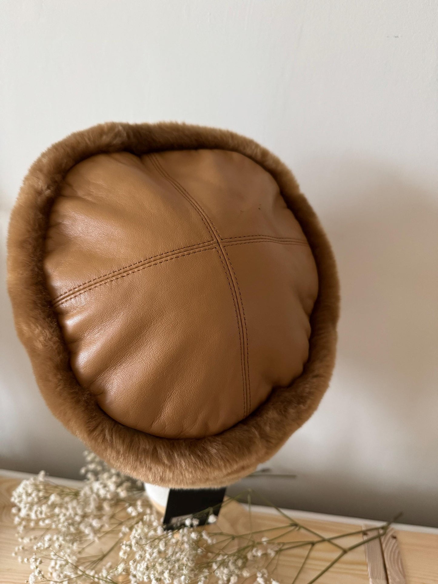 BROWN WINTER hat, ski hat