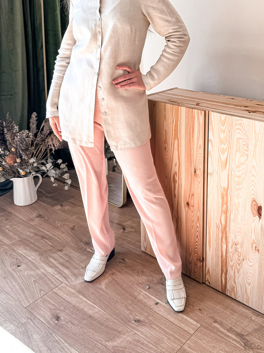 VINTAGE 90s BLUSH PINK trousers