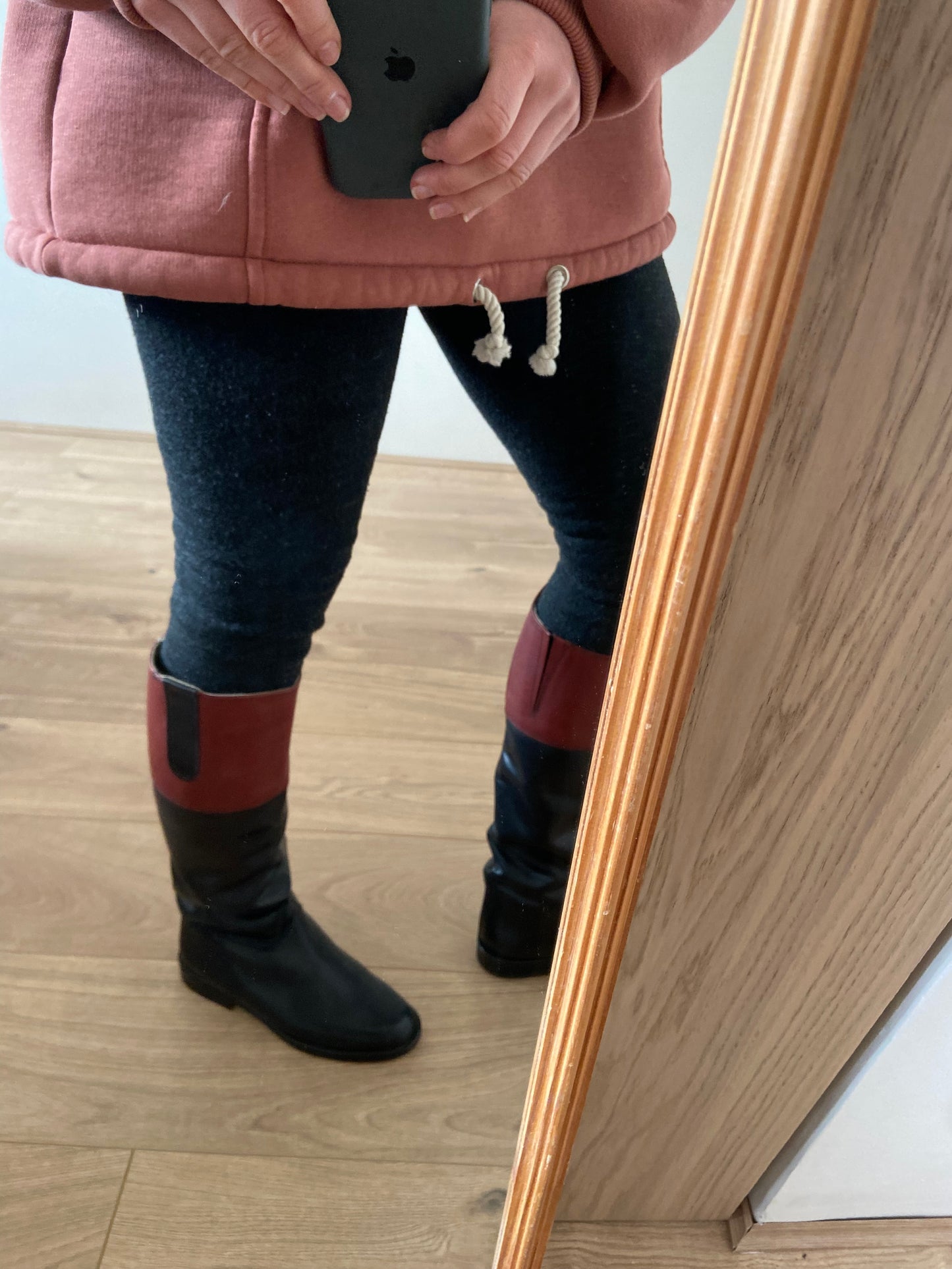 Vintage LEATHER BOOTS new, never worn